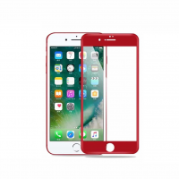      Apple iPhone 7 Plus / 8 Plus - Product Red Full Cover Tempered Glass Screen Protector